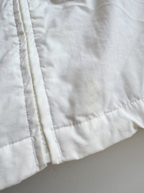 Vintage 00's WINDRIVER Pink White Nylon Hooded Windbreaker Jacket, Size L - Picture 14 of 16